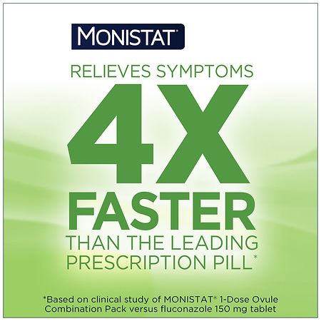 Monistat 3 Day Ovule Inserts Plus External Cream Combination Pack