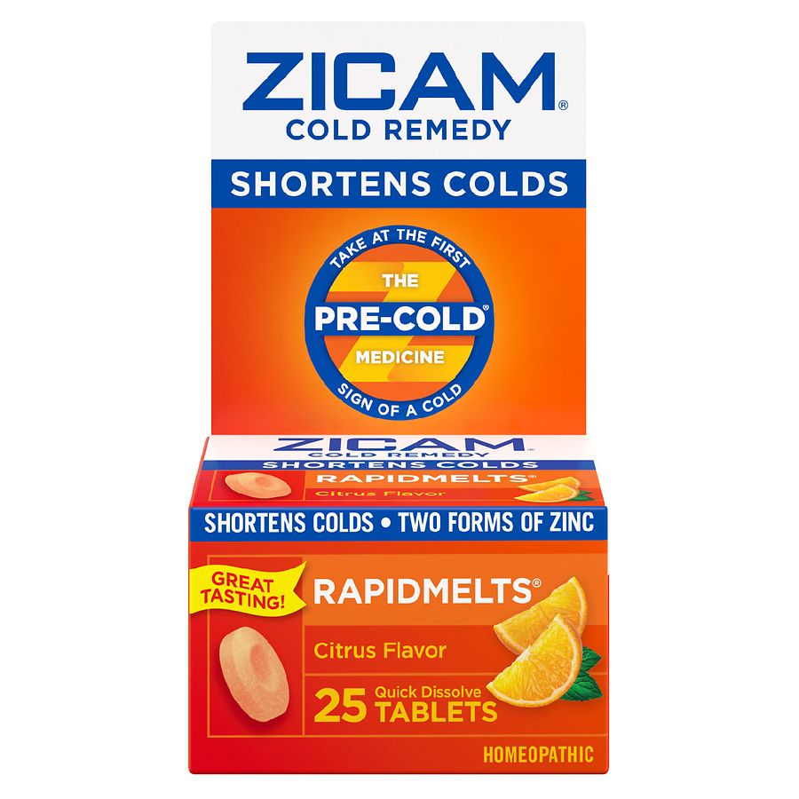 Zicam Cold Remedy Citrus RapidMelts Citrus