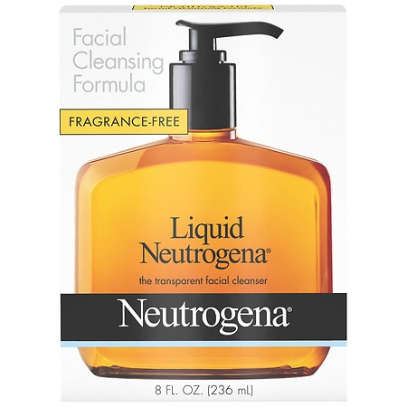 Neutrogena Liquid Fragrance-Free Facial Cleanser Fragrance Free