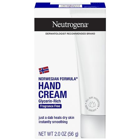 Neutrogena Norwegian Formula Dry Hand Cream, Fragrance-Free Fragrance Free