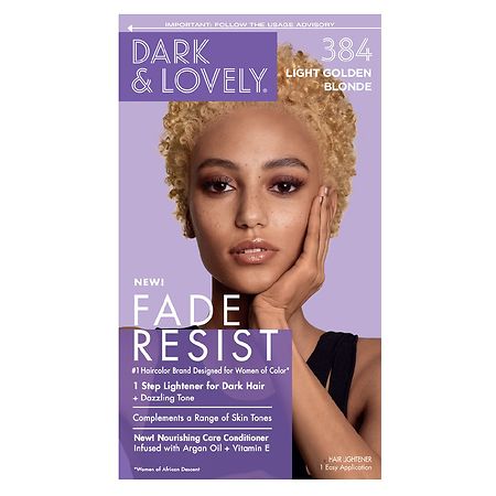 SoftSheen-Carson Dark and Lovely Fade Resistant Rich Conditioning Color 384 Light Golden Blonde