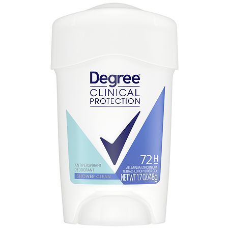 Degree Clinical Protection Antiperspirant Deodorant Shower Clean