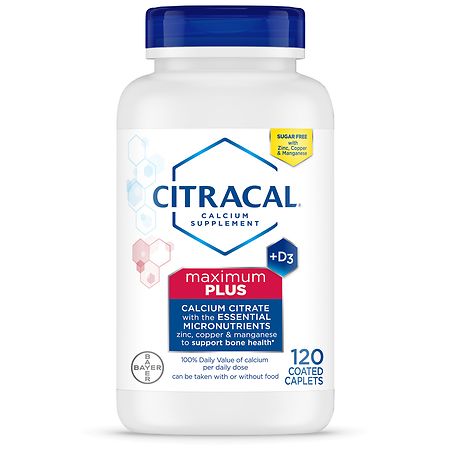 Citracal Maximum Plus Calcium Citrate With Vitamin D3, Caplets