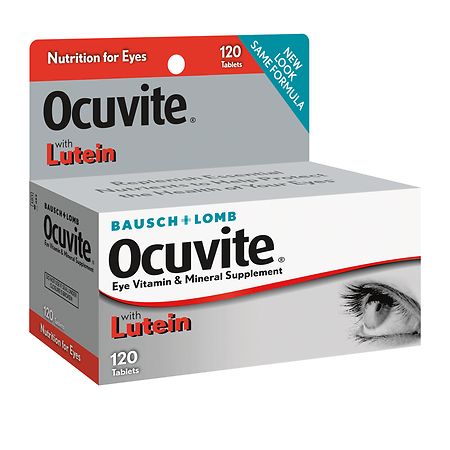 Ocuvite Vitamin and Mineral Supplement with Lutein Tablets
