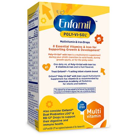 Enfamil Poly-vi-sol Multivitamin Dietary Supplement Drops - 1.69oz