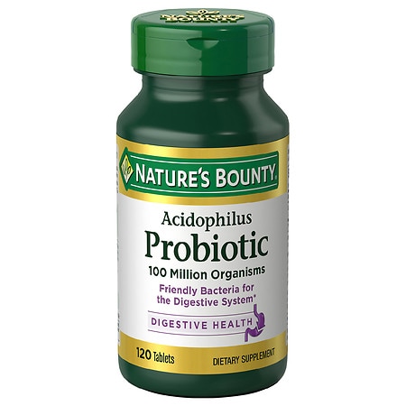 Nature's Bounty Acidophilus Probiotic Tablets