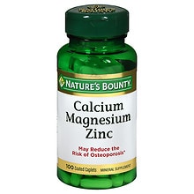 Nature's Bounty Calcium Magnesium Zinc, Tablets | Walgreens