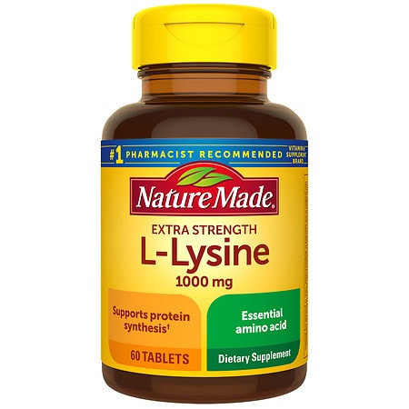 Nature Made L-Lysine 1000 mg Tablets