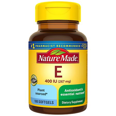 Nature Made Vitamin E 267 mg (400 IU) d-Alpha Softgels