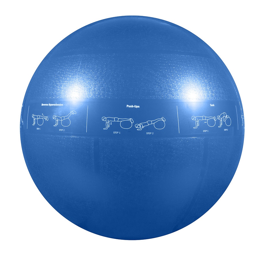 GoFit 2000lb Professional Core Stability Ball Blue, Blue