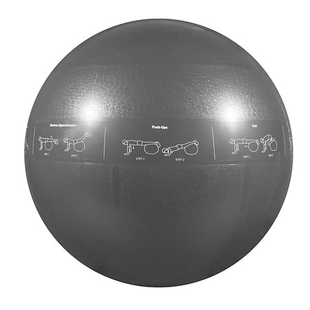 GoFit 2000lb Professional Core Stability Ball Dark Grey