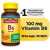 Nature Made Vitamin B6 100 mg Tablets-5