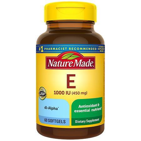 Nature Made Vitamin E 450 mg (1000 IU) dl-Alpha Softgels