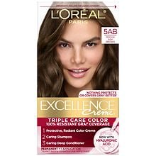 L'Oreal Paris Permanent Triple Care Hair Color 100% Resistant Gray