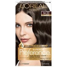 L'Oreal Paris Superior Preference Permanent Hair Color, Medium Ash ...