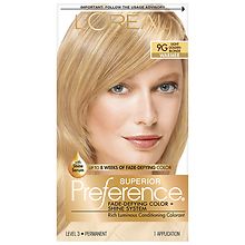 L'Oreal Paris Superior Preference Permanent Hair Color, Light Golden ...