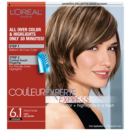 L'Oréal Paris Excellence Crème Permanent Hair Colour - 6.1 Light Ash Brown  - Direct Chemist Outlet