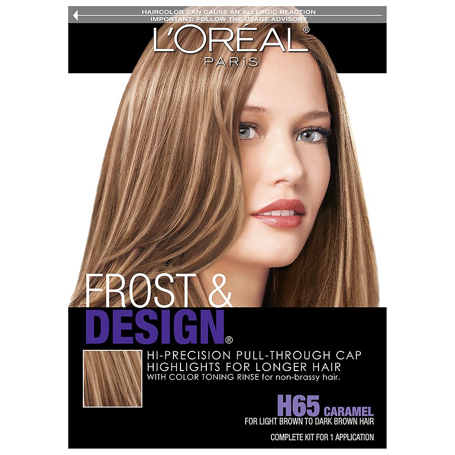 L'Oreal Paris Frost & Design Cap Hair Highlights For Long Hair, H65 Caramel  | Walgreens
