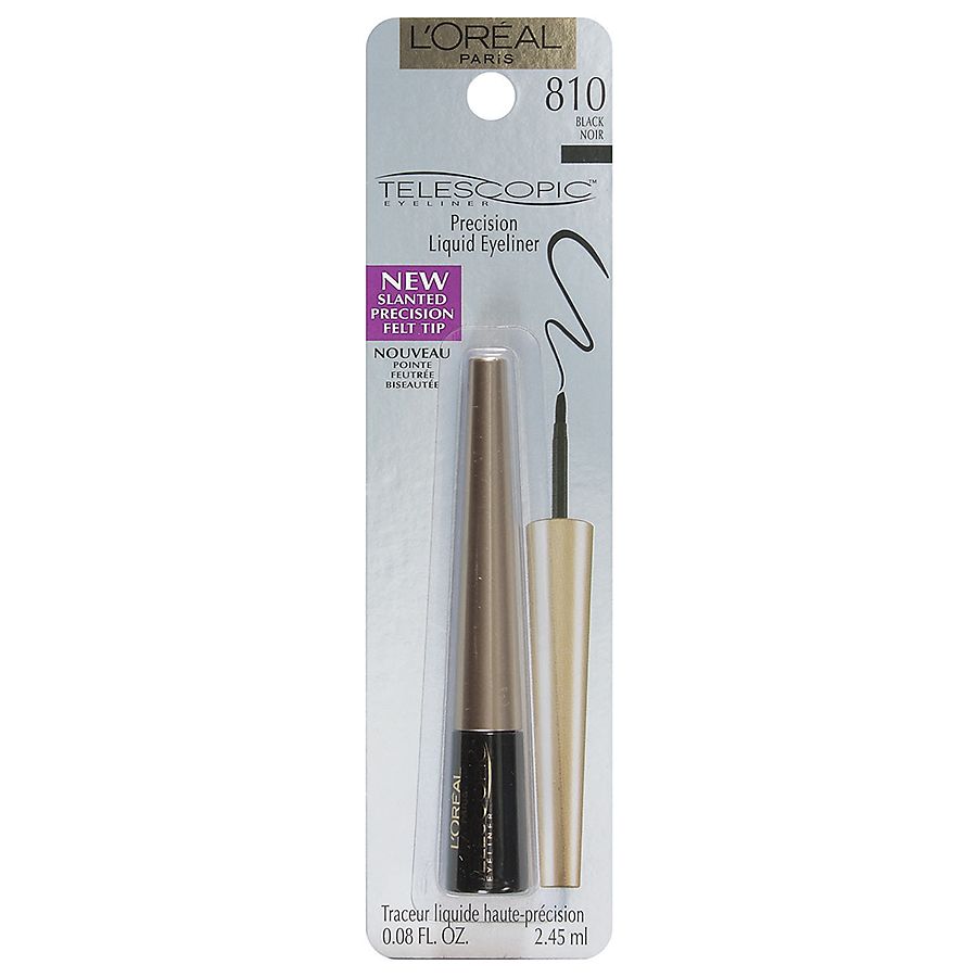 L'Oreal Paris Telescopic Precision Liquid Eyeliner, Black 810
