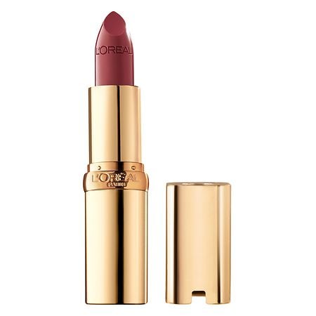 L Oreal Paris Colour Riche Original Satin Lipstick for Moisturized Lips  Divine Wine  0.13 oz.