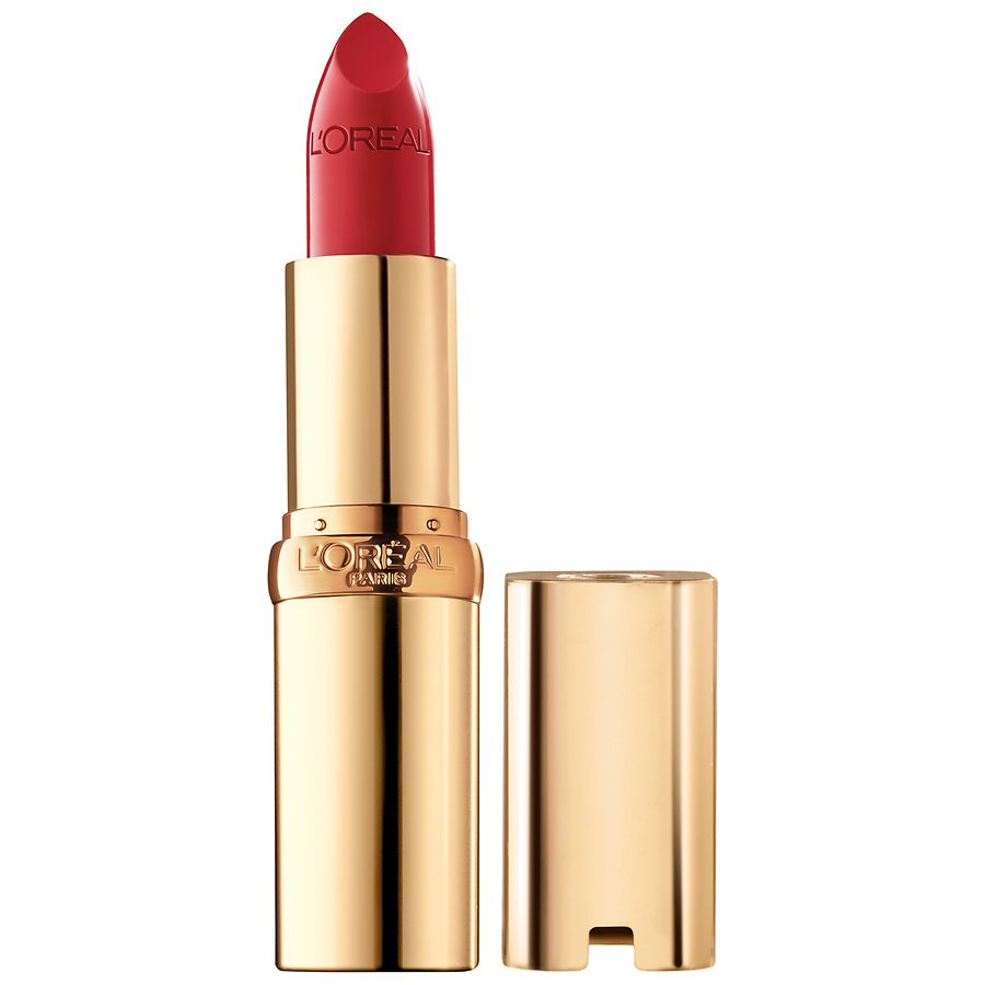 L'Oreal Paris Colour Riche Original Satin Lipstick for Moisturized Lips, True Red