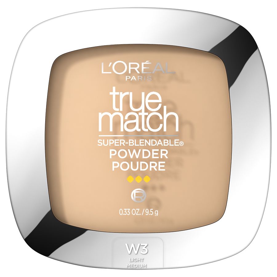 eventyr Føderale dække over L'Oreal Paris True Match Super-Blendable Makeup Powder, Nude Beige W3 |  Walgreens
