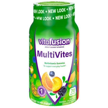 Vitafusion MultiVites Gummy Vitamins Natural Berry