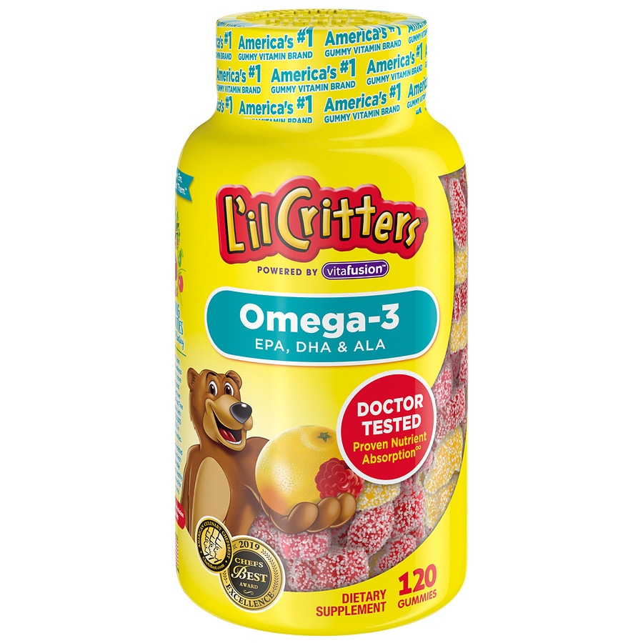 L'il Critters Gummy Omega-3 DHA Assorted