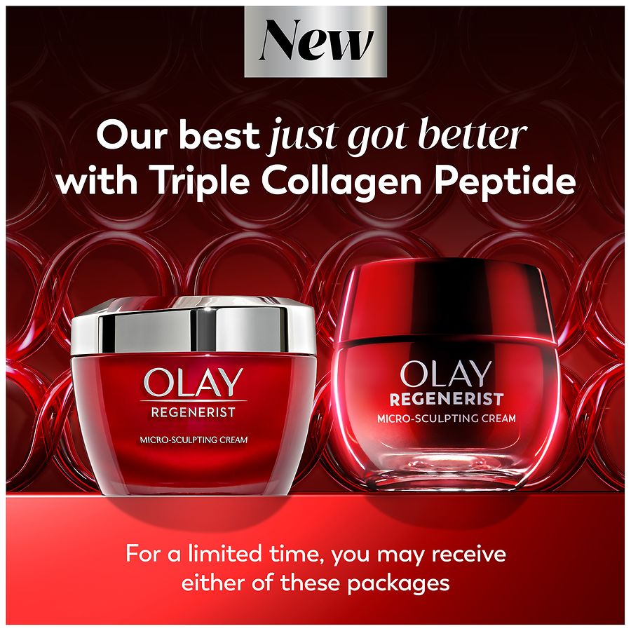 Olay Regenerist Anti-Aging Face Cream Firming Moisturizer, Triple