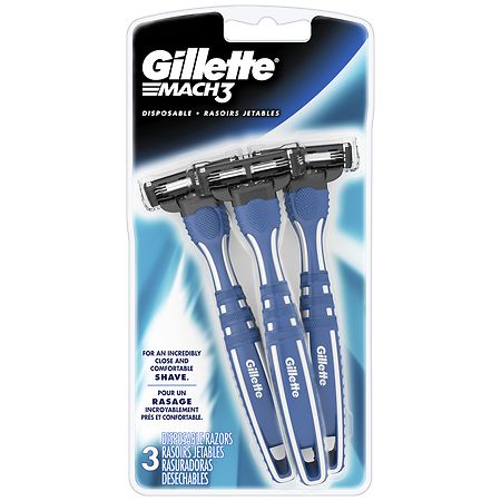 Gillette MACH3 Men's Disposable Razors