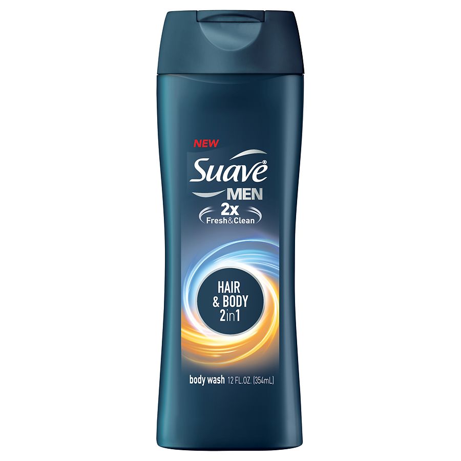 Suave Men Body Wash 2 in 1 Hair & Body | Walgreens