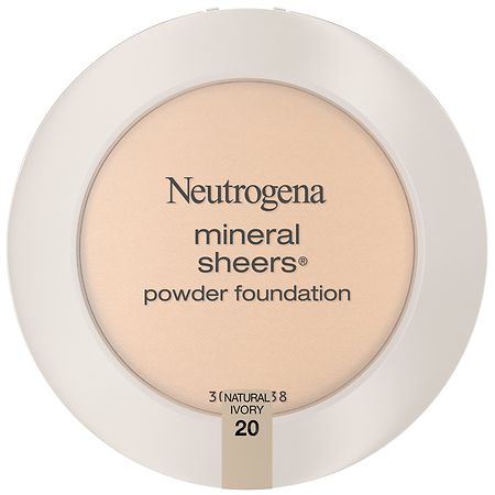 Neutrogena Mineral Sheers Powder Foundation Natural Ivory 20