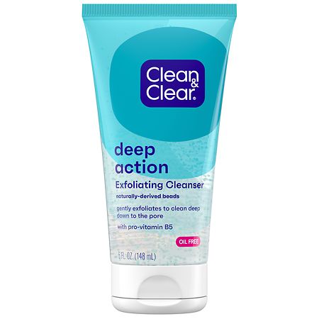 Clean & Clear Exfoliating Facial Scrub Oil-Free Unspecified