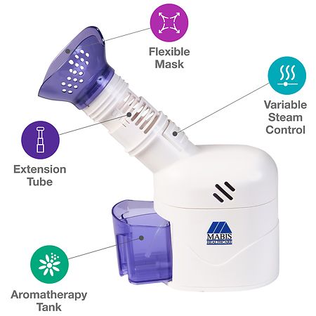 Mabis Personal Facial Steam Inhaler