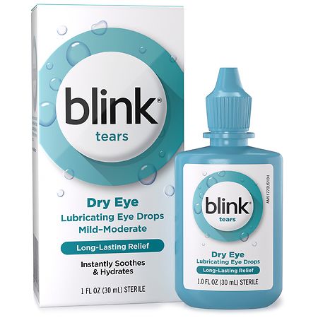  Blink Tears Lubricating Eye Drops, 1 fl oz (30 mL) Eye