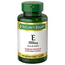 Nature's Bounty E-400 IU, Pure dl-Alpha, Softgels