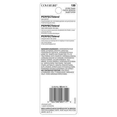 CoverGirl Perfect Blend Eyeliner Pencil, Smoky Taupe 130