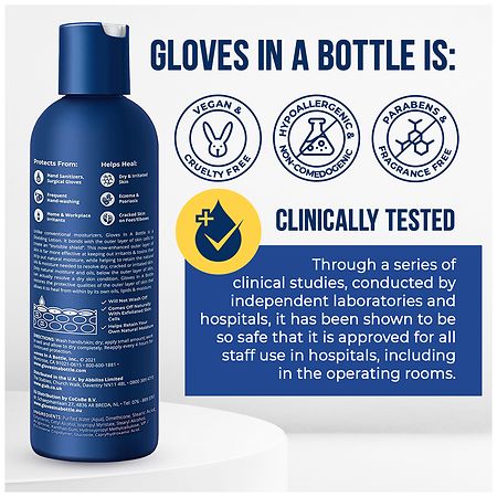 Gloves In A Bottle Shielding Lotion With Dispenser 8 Oz (Pack of 2)