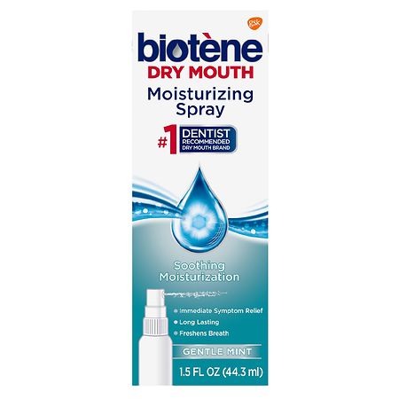 Biotene Moisturizing Mouth Spray Gentle Mint