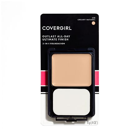 CoverGirl Ultimate Finish Outlast 3 in 1 Liquid Powder Makeup Creamy Natural 420