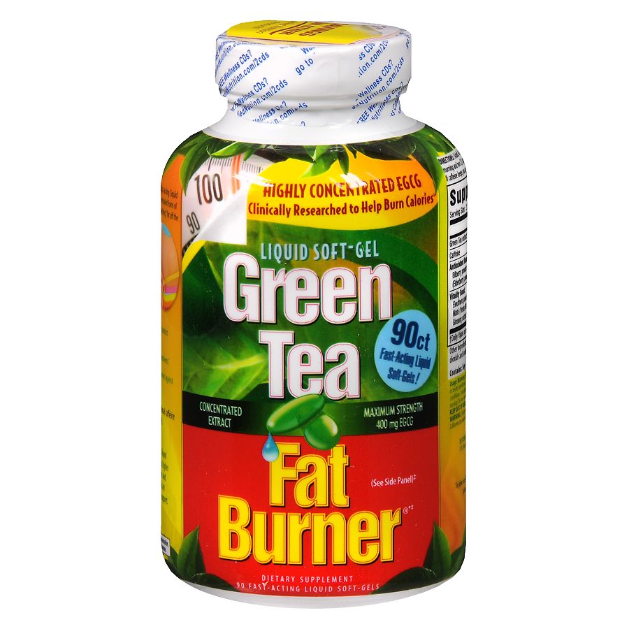 Green Tea Fat Burner, Liquid Soft-Gels
