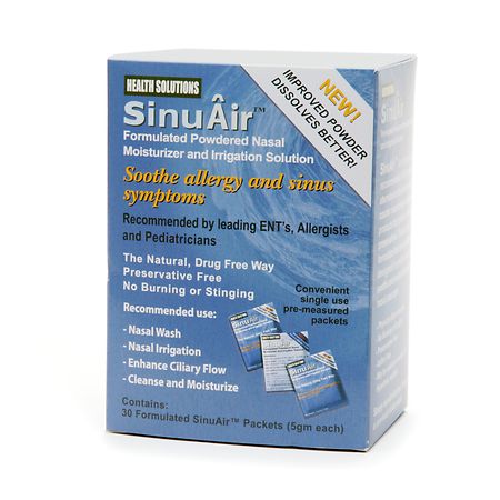SinuAir Formulated Saline Packets