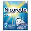 Nicorette Nicotine Gum to Stop Smoking, 2mg White Ice Mint-0
