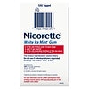 Nicorette Nicotine Gum to Stop Smoking, 2mg White Ice Mint-1