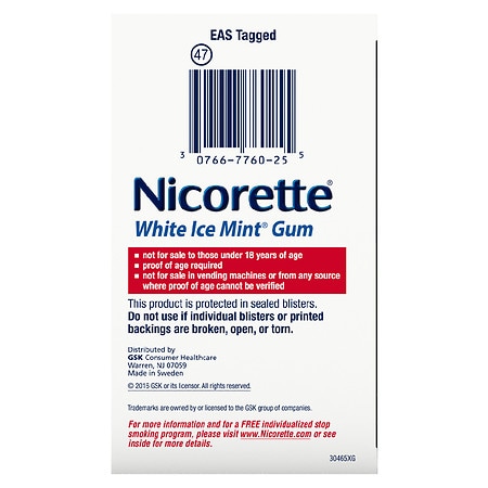 Nicorette Ice Mint 4mg Chicles 30uds