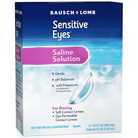 Sensitive Eyes Saline Solution Plus