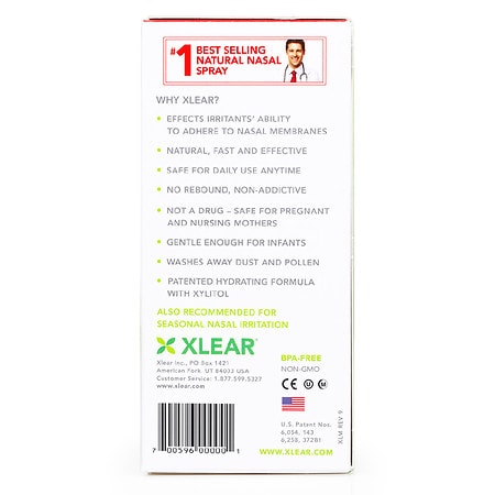 Xlear Nasal Spray with Xylitol, 1.5 fl oz (Pack of 1)