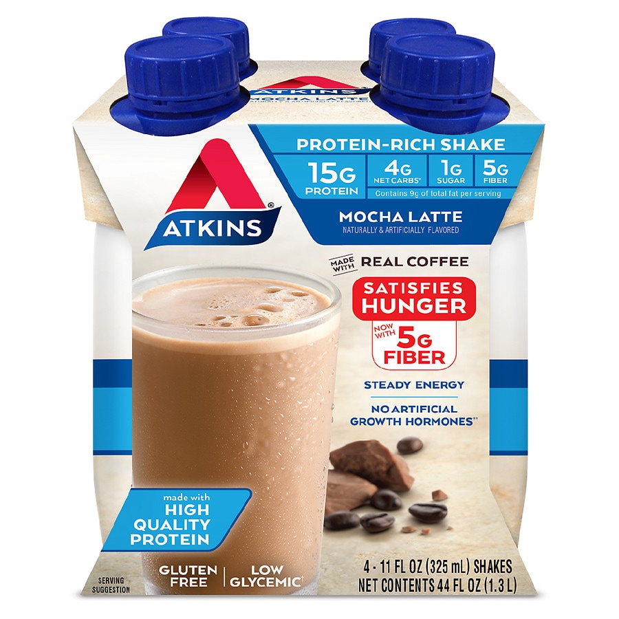 Atkins Advantage Ready To Drink Shake Mocha Latte