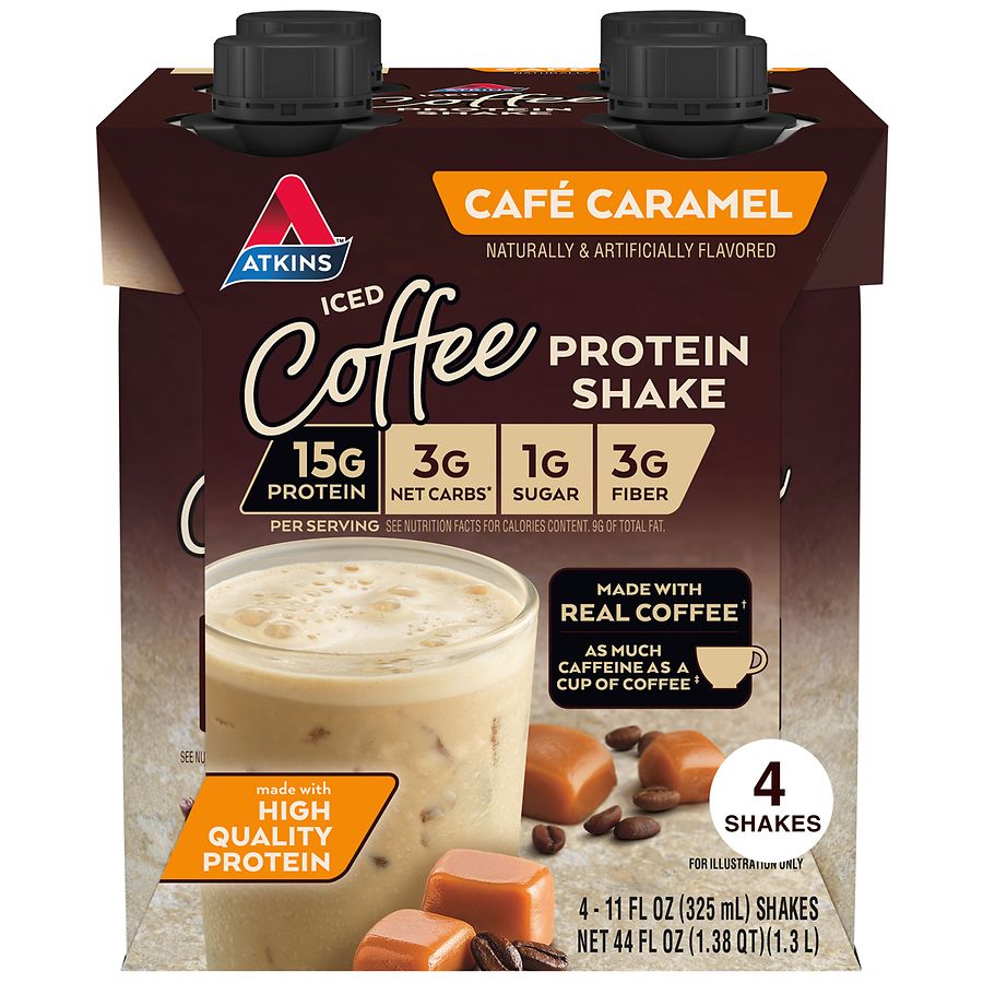 Atkins Advantage Shakes Cafe Caramel Walgreens