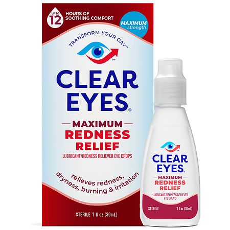 tiggeri mekanisk ønskelig Clear Eyes Maximum Redness Relief Eye Drops | Walgreens